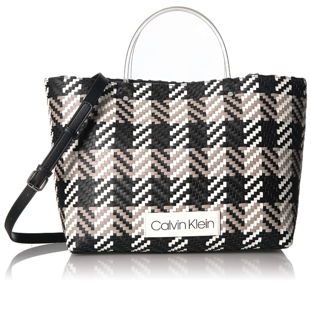 Calvin Klein Morgan Woven Tote